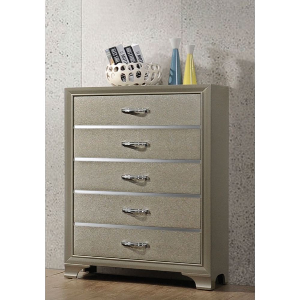 ACME Carine Chest in Champagne-Boyel Living